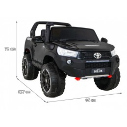 Pojazd Pickup Toyota Hilux Czarna