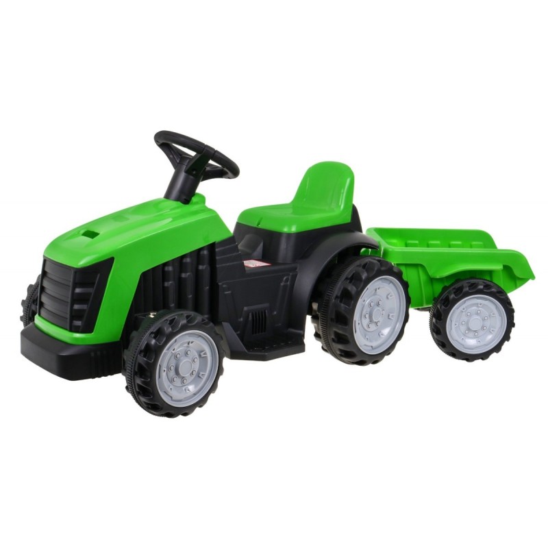Traktor z Przyczepą Zielony