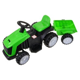 Traktor z Przyczepą Zielony