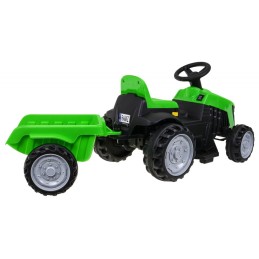 Traktor z Przyczepą Zielony