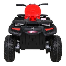 Quad XT-Speed dla dzieci Czerwony + Napęd 4x4 + EVA + Wolny Start + Radio MP3 + LED