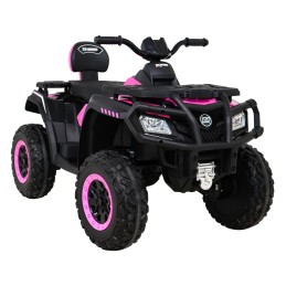 Quad XT-Speed dla dzieci Różowy + Napęd 4x4 + EVA + Wolny Start + Radio MP3 + LED