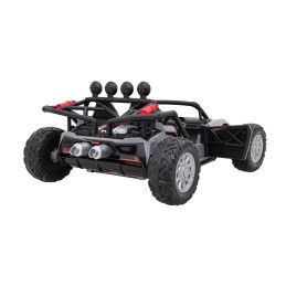 Auto Buggy Racing 5 na akumulator dla dzieci +3. Szary + Silniki 2x200W + Pilot + Wolny Start