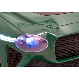 Autko Bentley Bacalar na akumulator dla dzieci Zielony + Pilot + EVA + Wolny Start + Audio LED