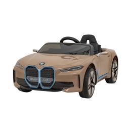 Autko BMW i4 na akumulator dla dzieci Złoty