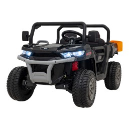 Auto Pick-Up Speed 900 dla dzieci Czarny + Napęd 4x4 + Ruchomy kiper