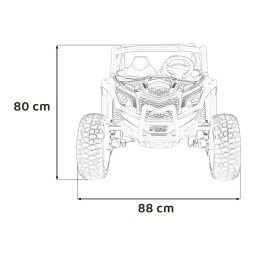 Pojazd UTV X3 Off-Road Różowy