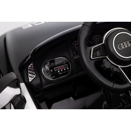 Audi R8 Policja na akumulator dla dzieci + Pilot + EVA + Wolny Start + MP3 LED