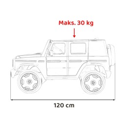 Pojazd Mercedes Benz EQG Biały