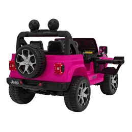 Pojazd Jeep Wrangler Rubicon Różowy